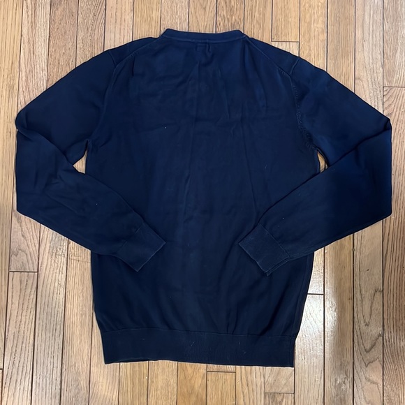Navy H&M crewneck sweater - Picture 2 of 7